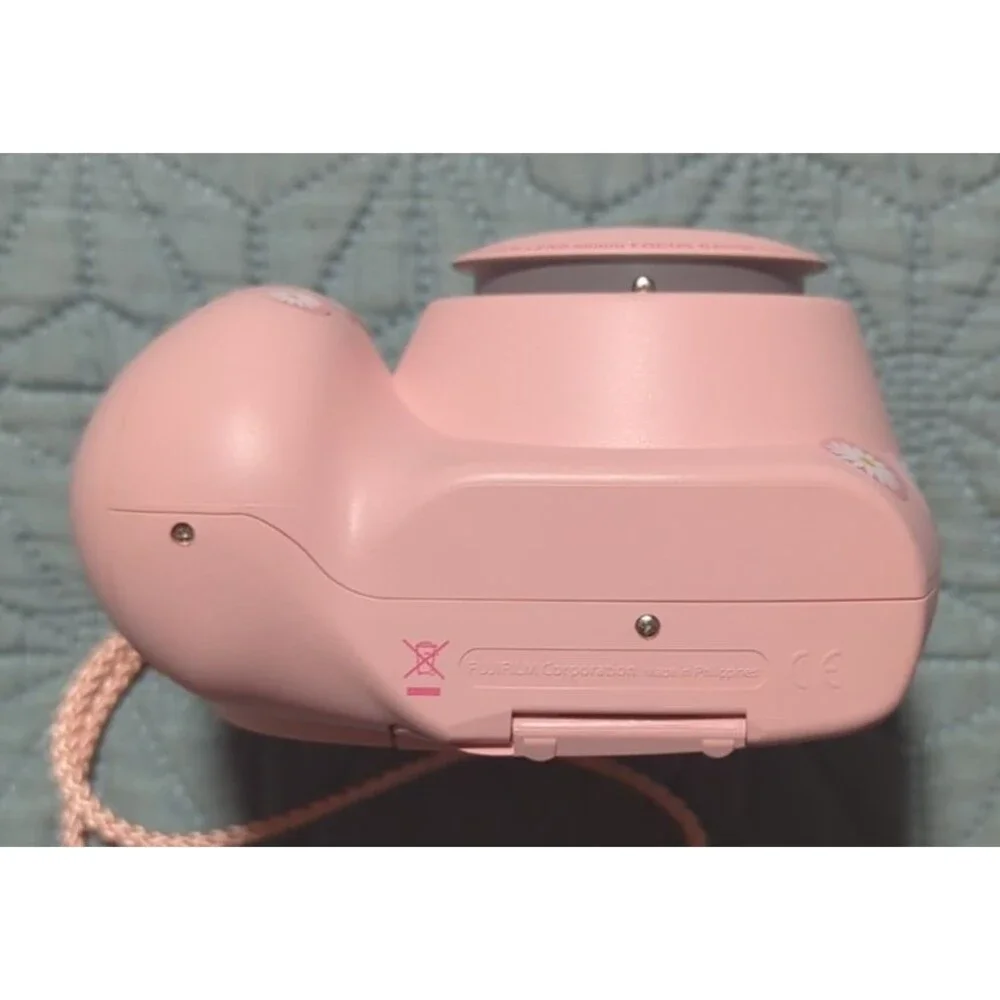 Fujifilm Instax Mini 7S Instant Light Pink Camera Bundle Tested and Works